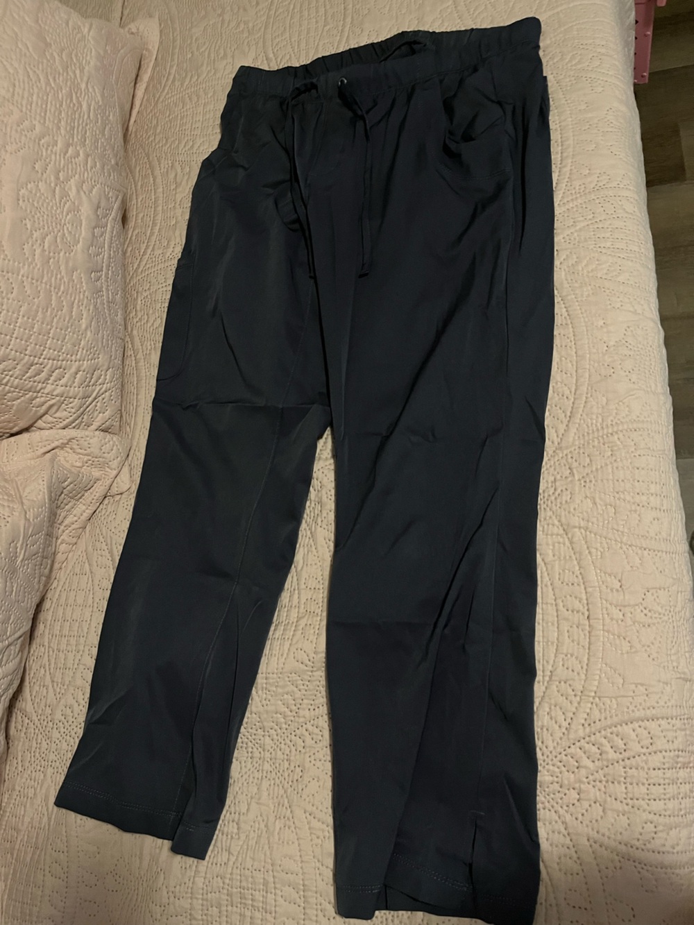 Women's grey scrub Work Pants